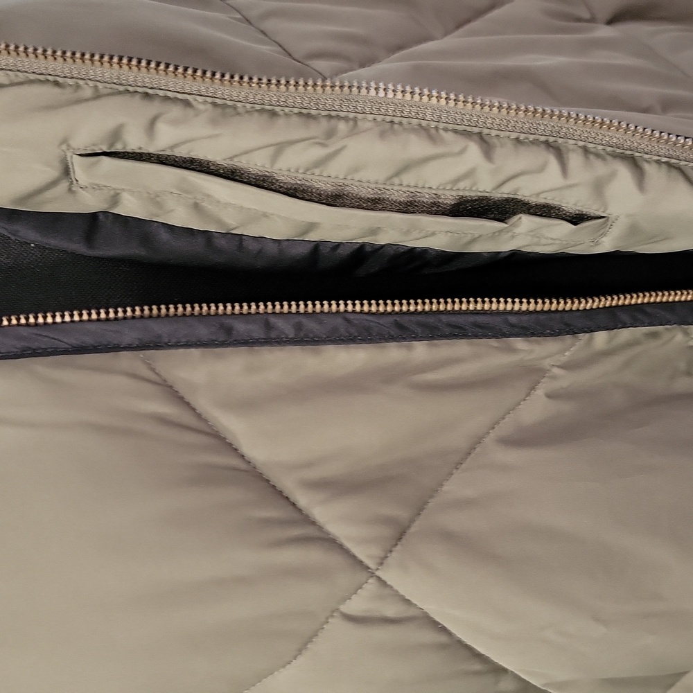 Land's End Primaloft Bomber Puffer Coat Womens Plus Size 1x - Picture 4 of 4
